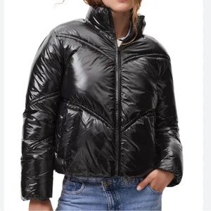 Avec Les Filles Women’s Black Puffer Jacket size XS
